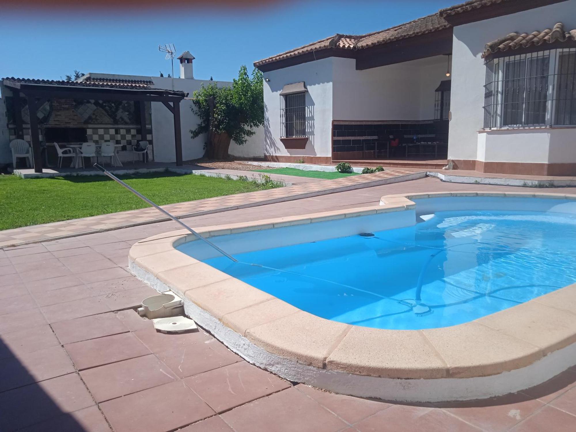 Agradable Chalet Con Piscina Para Escapadas. Chiclana de la Frontera Dış mekan fotoğraf