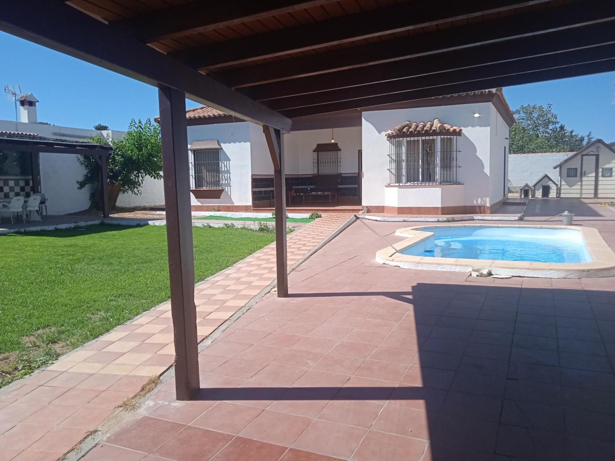 Agradable Chalet Con Piscina Para Escapadas. Chiclana de la Frontera Dış mekan fotoğraf