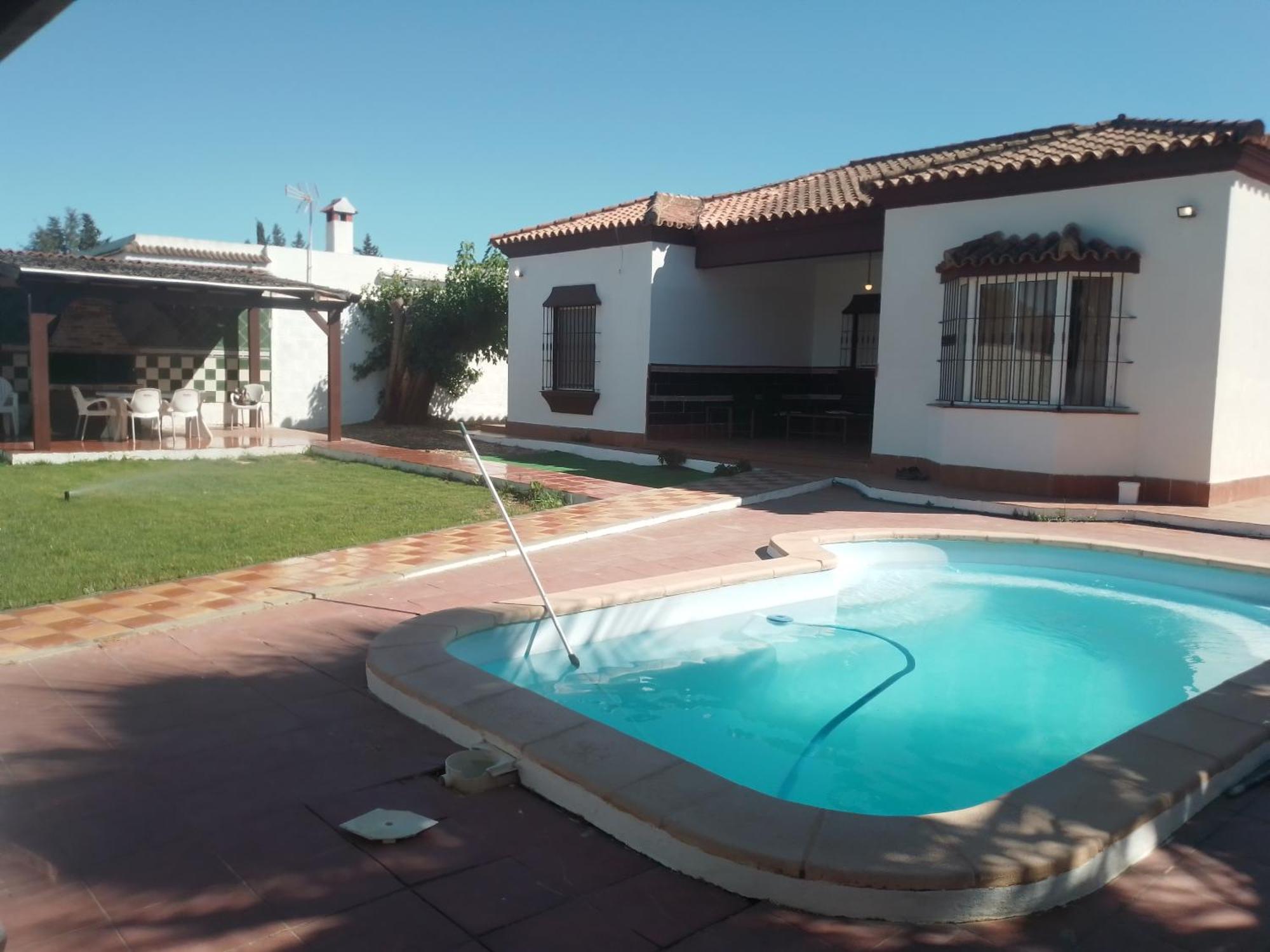 Agradable Chalet Con Piscina Para Escapadas. Chiclana de la Frontera Dış mekan fotoğraf
